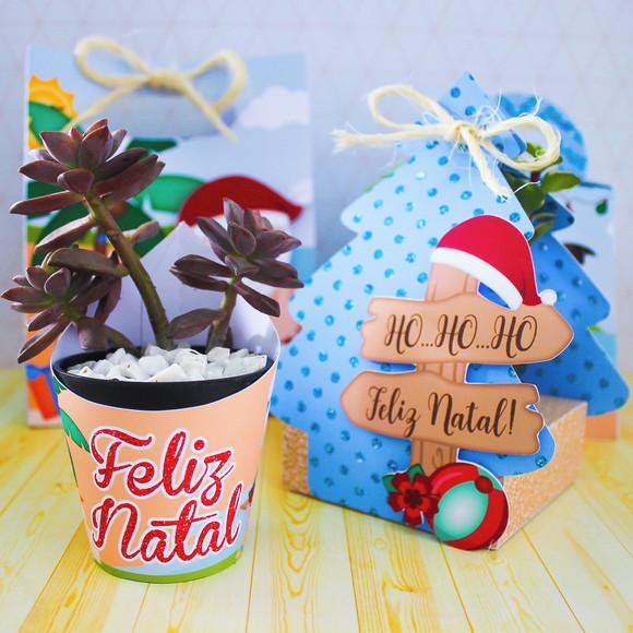 Arquivo de corte Natal Tropical *Studio/PDF/SVG*