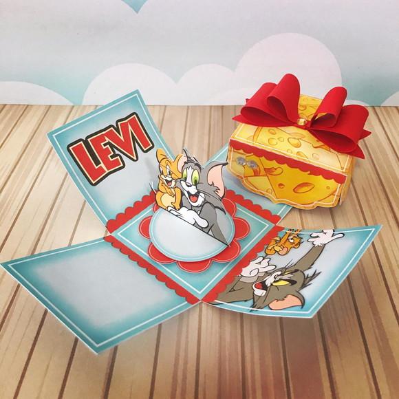 Arquivo de corte Tom e Jerry Studio/PDF/PNG