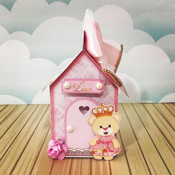 Arquivo De Corte Ursinha Princesa *studio/pdf