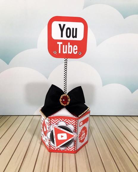 Arquivo de corte YouTube Studio/PDF/PNG