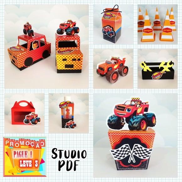 Arquivo Digital De Corte Blaze And Monster Machines
