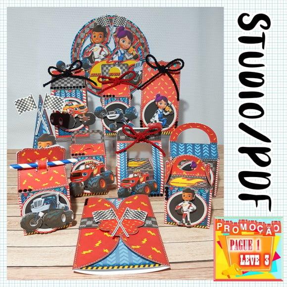 Arquivo Digital De Corte Blaze And Monster Machines