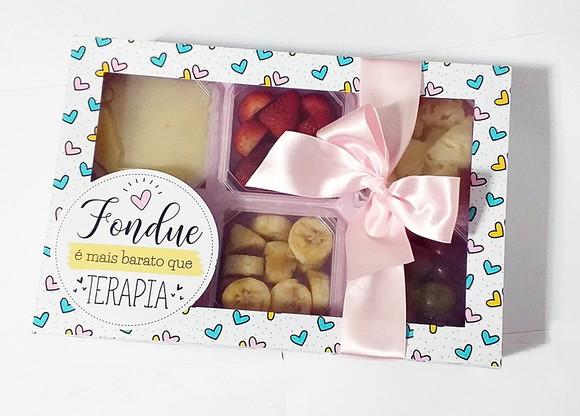 Arquivo Digital de corte Caixa Fondue Studio/PDF
