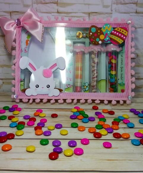 Arquivo Digital de corte Mini Confeiteiro coelho encantado