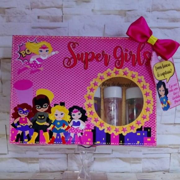 Arquivo Digital de corte Mini Confeiteiro SUPER GIRLS