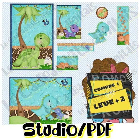 Arquivo Etiqueta Escolar Dinossauro Dino Baby Cute