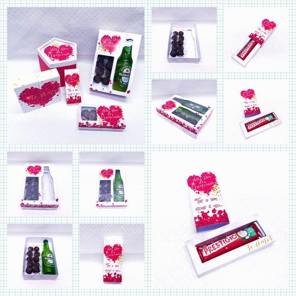 Arquivo Kit Caixa Dia dos namorados **Studio/PDF