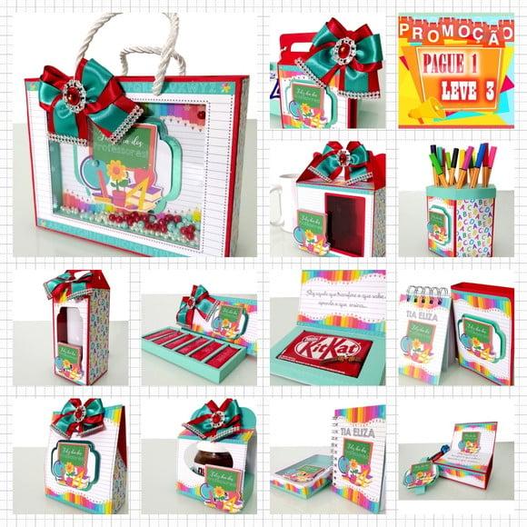 Arquivo Kit Caixas Dia dos Professores *Studio/PDF