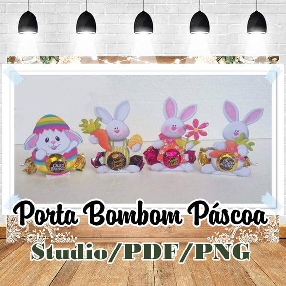 Arquivo Porta Bombom Páscoa *PAGUE 1 e LEVE 3 Studio/PDF/PNG