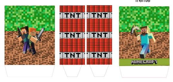 Arquivo de corte Sacola Minecraft STUDIO