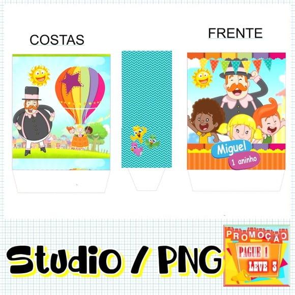 Arquivo de corte Sacola Mundo Bita STUDIO