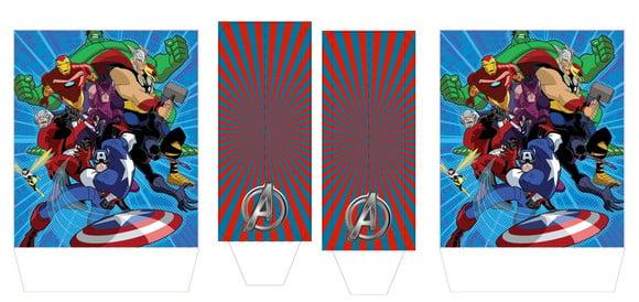 Arquivo de corte Sacola Vingadores STUDIO