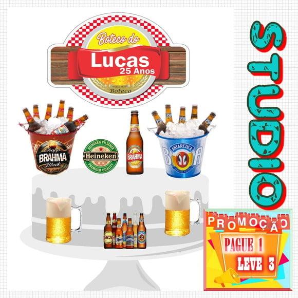 Arquivo de Corte Topo de Bolo Boteco Studio