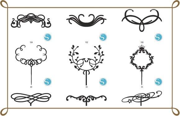 Arquivo de Corte Topo de Bolo topo de bolo flutuante STUDIO