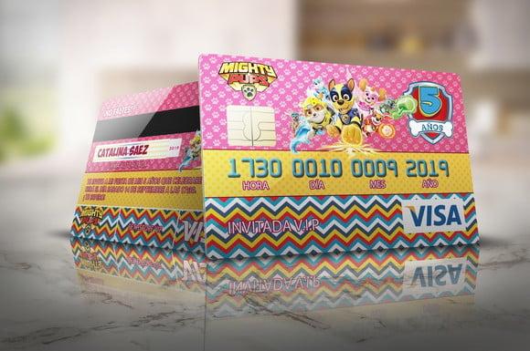 Arquivo Kit 23 Convite Aniversário Cartão De Crédito **psd**