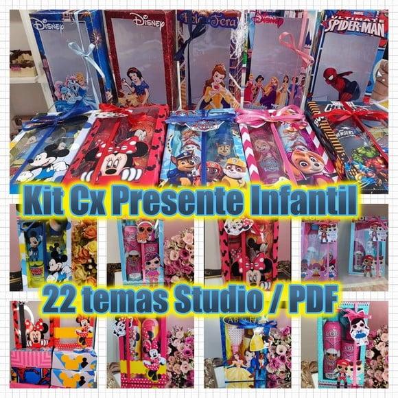 Arquivo Kit Caixa Presente Dia das Crianças *Studio/PDF