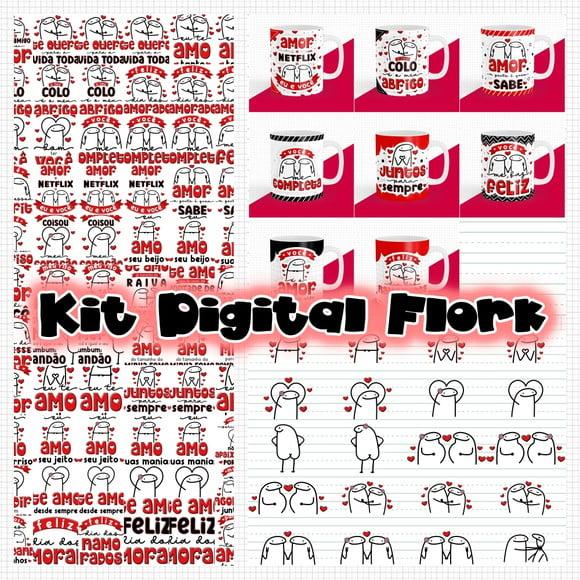 Arquivo digital artes Flork para canecas dia dos namorados