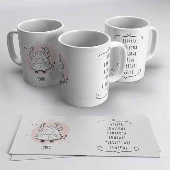 Arquivo digital kit 12 artes para canecas Signos