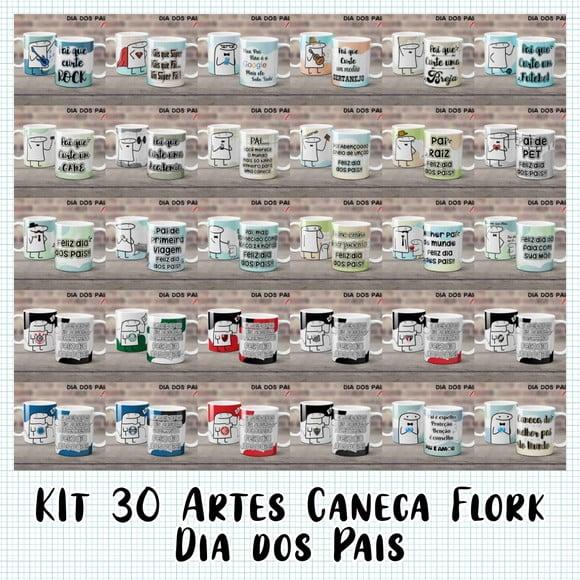 Arquivo Digital Kit 30 Artes Para Canecas Dia Dos Pais Flork