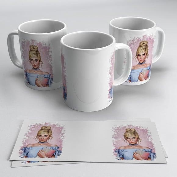 Artes Canecas Princesas Modernas