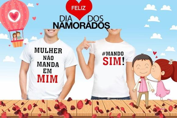 Estampas para camisetas Tema Dia dos Namorados JPG/PNG