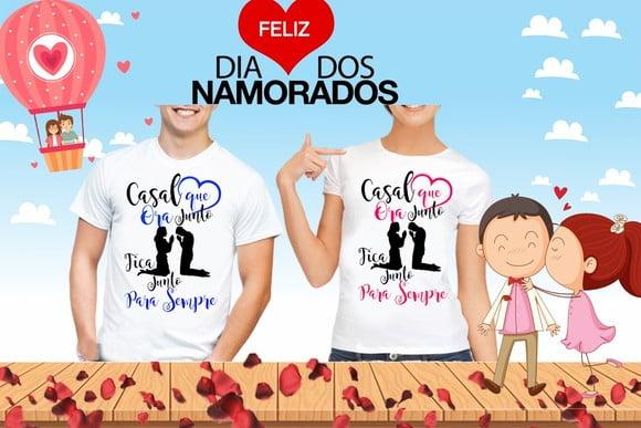 Estampas para camisetas Tema Dia dos Namorados JPG/PNG