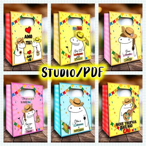 Arquivo Sacola Flork Festa Junina *Studio/PDF/PNG