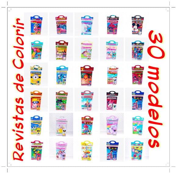 Arquivo De Corte Revistas De Colorir (30 Mod) Studio/pdf