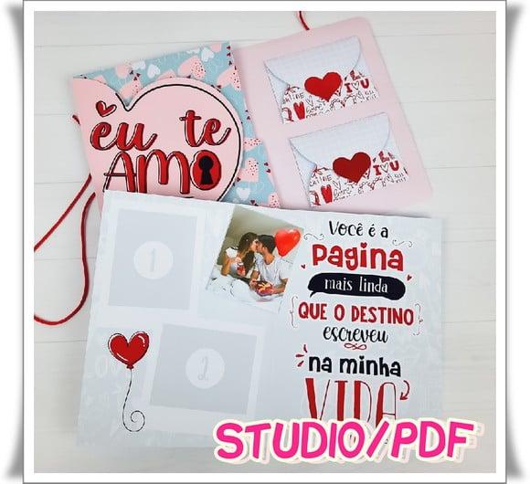 Arquivo Album de fotos e Figurinhas Dia dos Namorados
