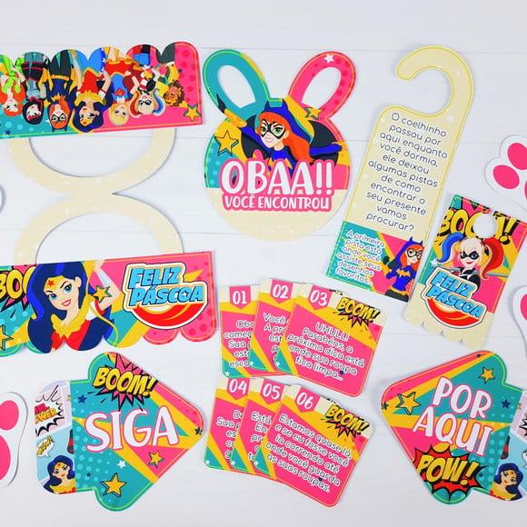 Arquivo Caça aos ovos DC Super Hero Girls ***Studio/PDF