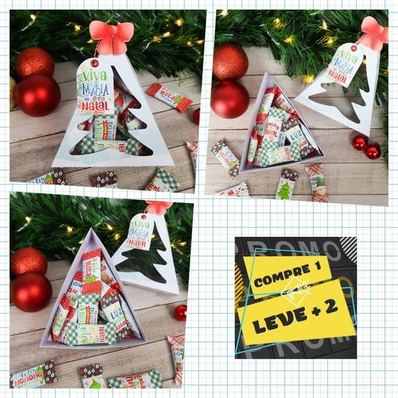 Arquivo Caixa Arvore para Doces de Natal *studio/pdf