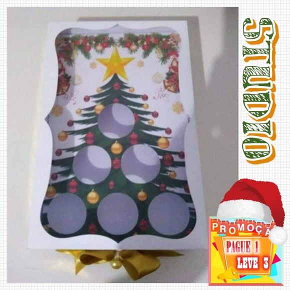 Arquivo Caixa Arvore para Doces de Natal *Studio*