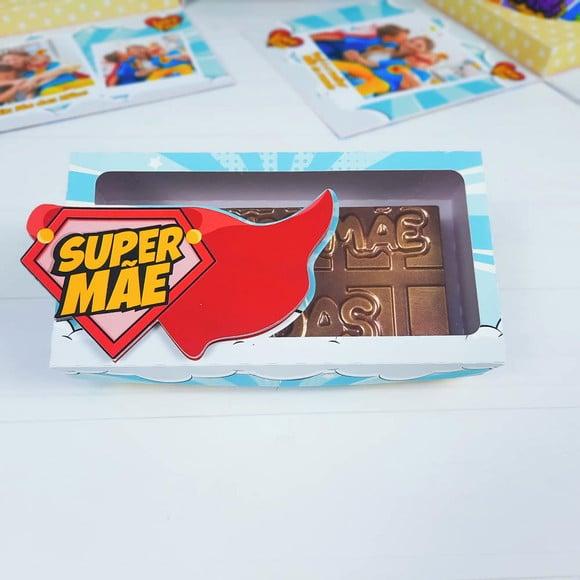 Arquivo caixa Barra de Chocolate Artesanal - Dia das Mães