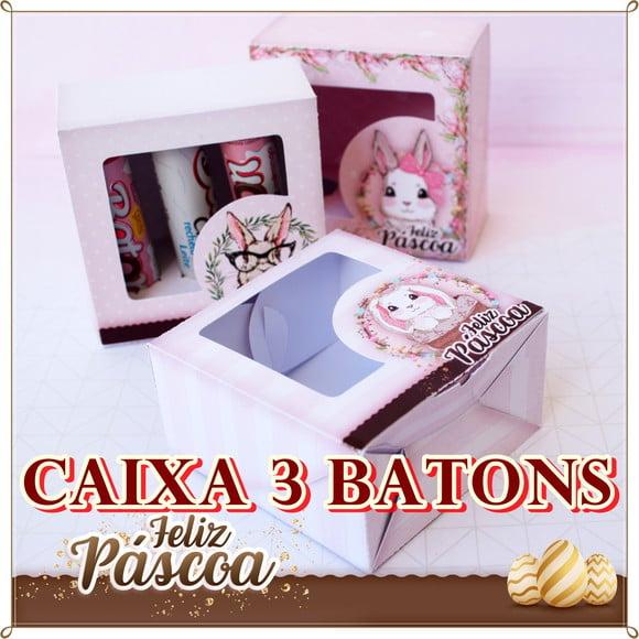 Arquivo caixa batons Páscoa *PAGUE 1 e LEVE 3 Studio