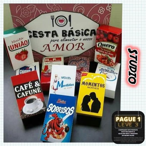 Arquivo Caixa Cesta básica Dia dos namorados **Studio/PDF