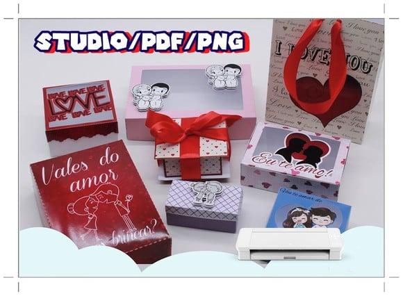 Arquivo Caixa Dia dos namorados **Studio/PDF/PNG