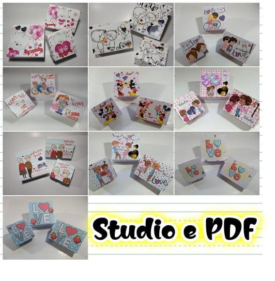 Arquivo Caixa Encaixe - Dia dos namorados **Studio/PDF