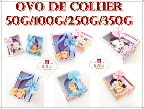 Arquivo caixa Ovo de colher *PAGUE 1 e LEVE 3 Studio