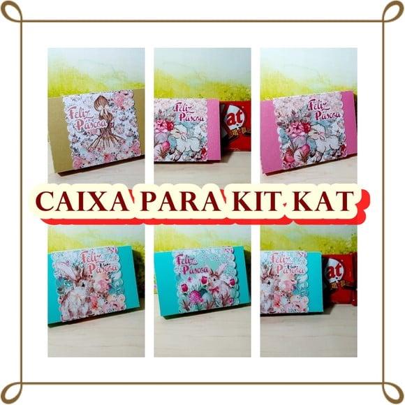 Arquivo Caixa para Kit Kat Páscoa *PAGUE 1 e LEVE 3 Studio