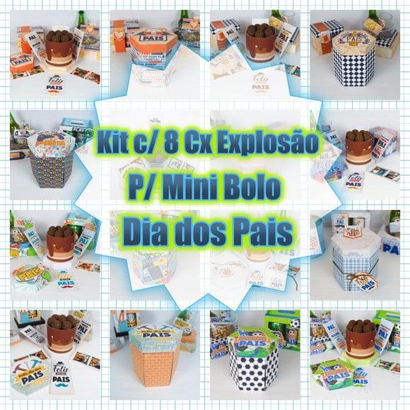 Arquivo Combo Caixa explosão - Dia dos Pais *Studio/PDF*