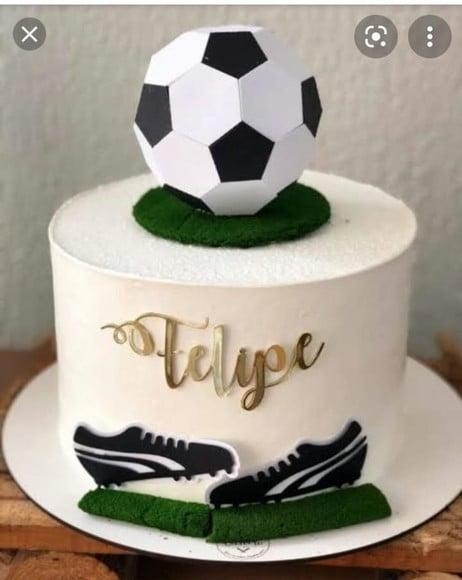 Arquivo Corte Caixa Bola de Futebol 3d