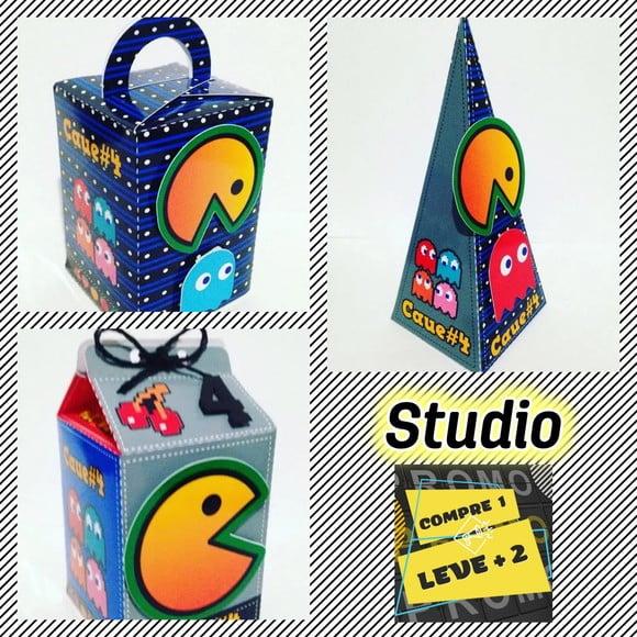 Arquivo Corte Kit Festa Pacman *studio