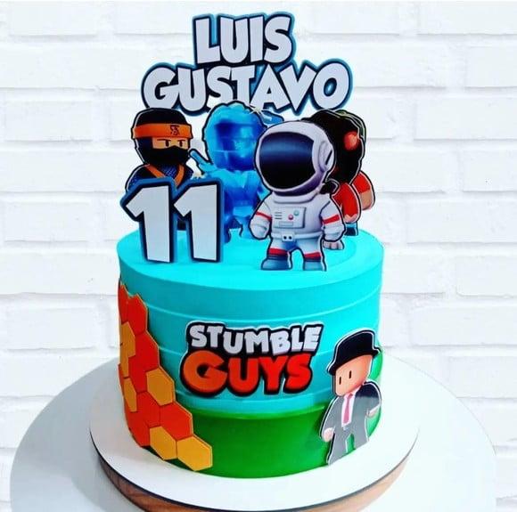 Arquivo Corte Topo de Bolo Stumble Guys