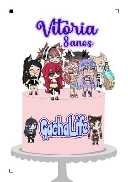 Arquivo corte Topo de Gacha Life *Studio/PDF