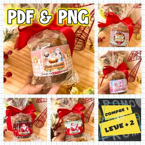 Arquivo de Corte 6 Cintas p/ Panetones 80g Natal Studio pdf