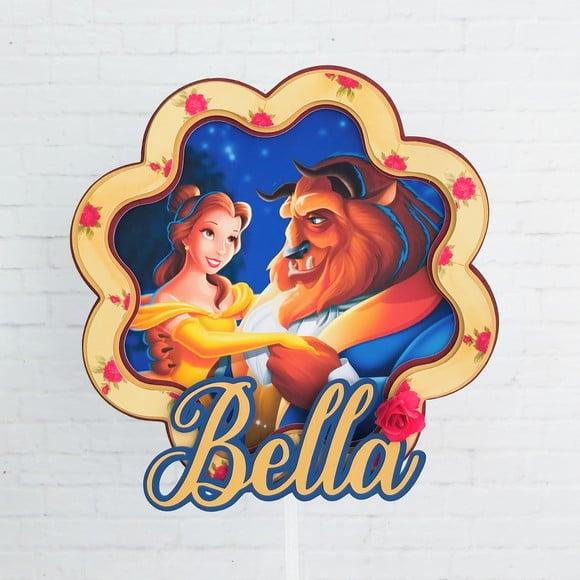 Arquivo de corte A Bela e a Fera *Studio/PDF