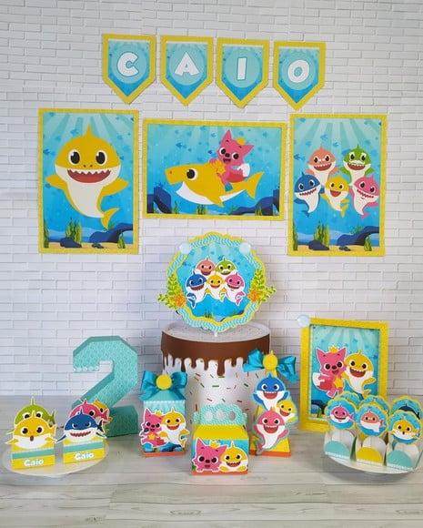 Arquivo de corte Baby Shark PDF/STUDIO