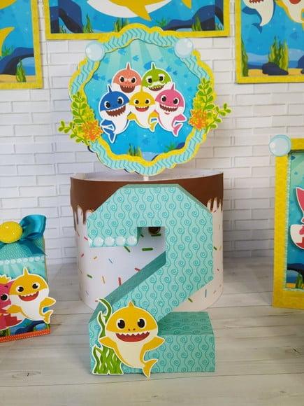 Arquivo de corte Baby Shark PDF/STUDIO