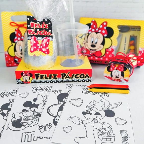 Arquivo de corte Base Ovo e Copo Páscoa Minnie PDF/STUDIO