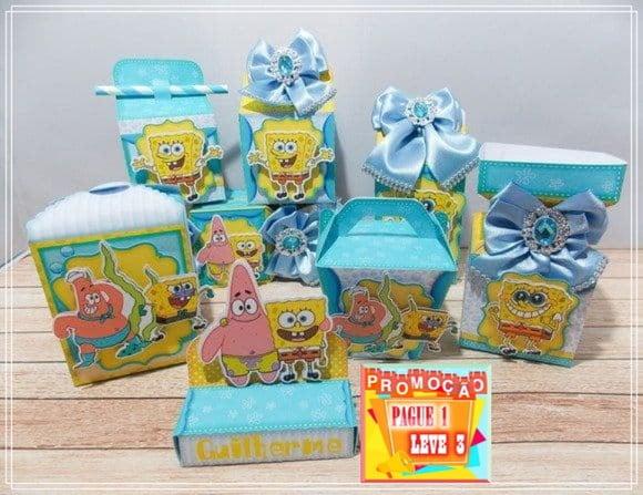 Arquivo de corte Bob Esponja *Studio/PDF